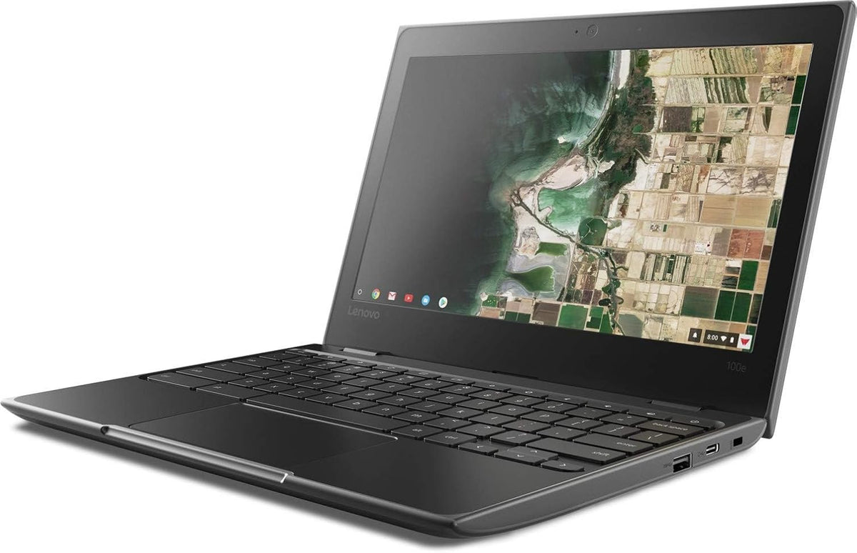 Lenovo 81ER0002US 100e, Chrome Intel N3350 2.4 GHz Laptop, 4 GB RAM 16GB SSD (Renewed)