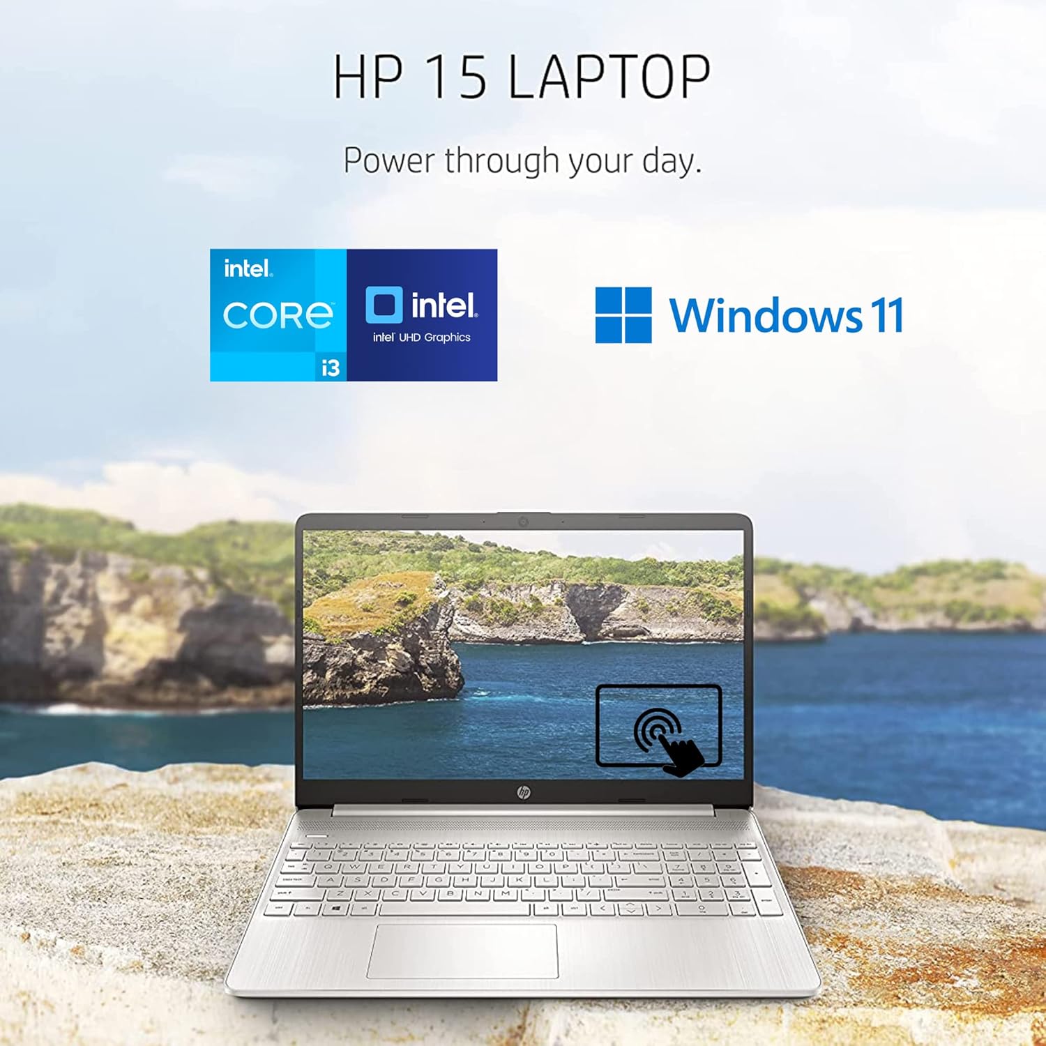 HP Pavilion 15.6" HD Touchscreen 16GB